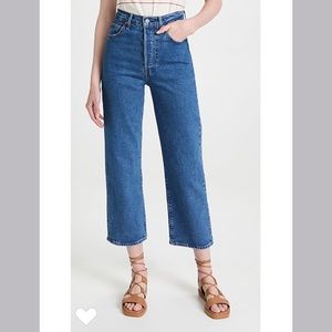 Levi’s High rise straight leg jeans